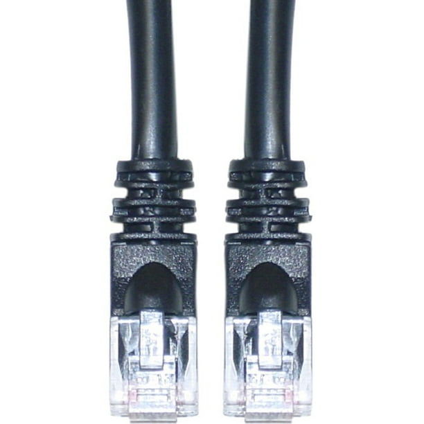 6 Inch Black CNE469831 Snagless/Molded Boot 10 Pack Cat5e Ethernet Patch Cable 6 Inch Black CNE469831 Snagless/Molded Boot 10 Pack Cat5e Ethernet Patch Cable